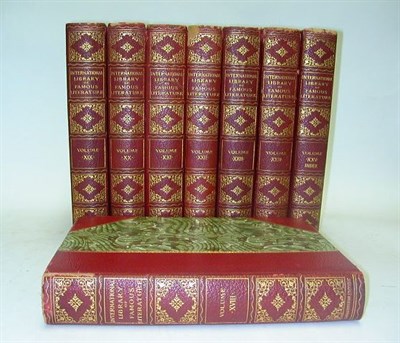 Lot 379 - [BOOKS] International Library of Famous...