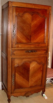 Lot 1218 - Provincial Louis XV Style Fruitwood Cabinet...
