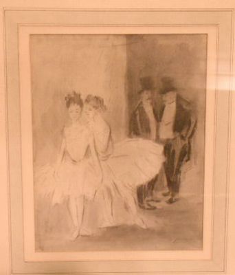 Lot 1069A - Jean Louis Forain French, 1852-1931 LES...