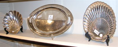 Lot 592 - Three Gorham Sterling Silver Trays Comprising...