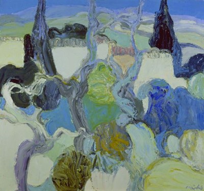 Lot 48 - Roger Muhl French, b.1929 CAMPAGNE A GRASSE...