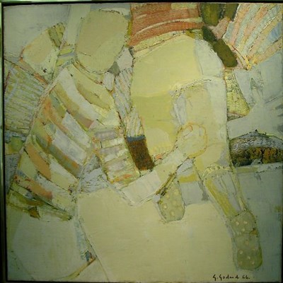 Lot 69 - Gabriel Godard French, b.1933 LE MELEE ECRASEE...