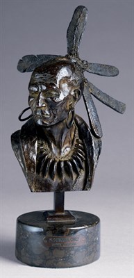 Lot 313 - Harry Andrew Jackson b.1924 ALGONQUIN CHIEF...