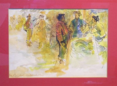 Lot 43 - M. McEvoy American, 20th century STREET FISH...