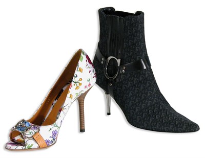 Lot 208 - Two Pairs of Contemporary Iconic Footwear The...