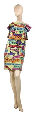Lot 154 - Sprouse Sequinned Rock Band Mini Dress...
