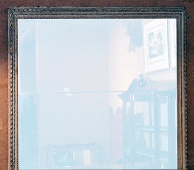 Lot 284 - Louis XVI Gray Painted Mirror Height 7 feet 3...
