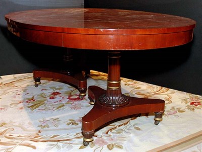Lot 1146 - Georgian Style Mahogany Double-Pedestal Dining...