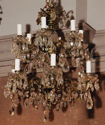 Lot 3521 - Louis XV Style Gilt-Bronze Twelve-Light...