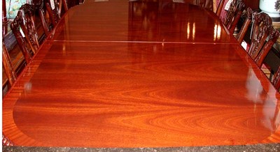 Lot 1416 - Georgian Style Mahogany Double Pedestal Dining...