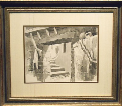 Lot 3081 - Everett Shinn American, 1876-1953 CITY STEPS -...