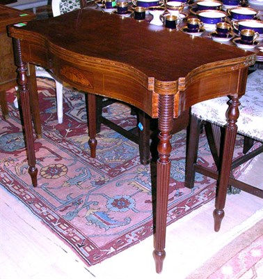 Lot 518 - Georgian Style Mahogany Serpentine Front...