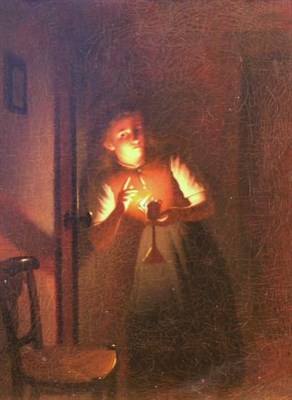 Lot 1094 - Johannes Rosierse Dutch, 1818-1901 Overheard...