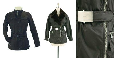 Lot 157 - Two Prada Black Urban Jackets Italian, 1990s...