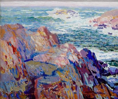 Lot 276 - Sigurd Schou (Skou) 1875-1929 SEASCAPE Signed...