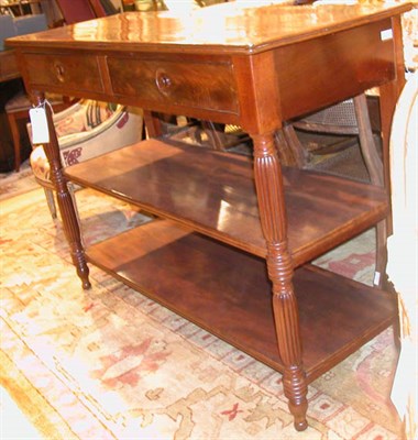 Lot 487 - Charles X Mahogany Three-Tier Sideboard Height...