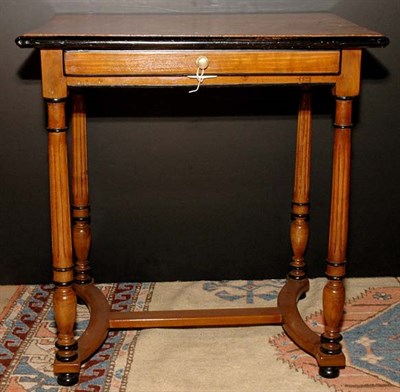 Lot 3256 - Louis XIV Style Fruitwood Side Table Height 27...