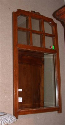 Lot 228 - Georgian Style Beechwood Mirror Height 43...