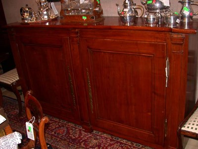 Lot 1522 - French Provincial Fruitwood Side Cabinet...