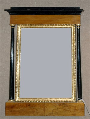 Lot 193 - Biedermeier Ebonized and Gilt Decorated...