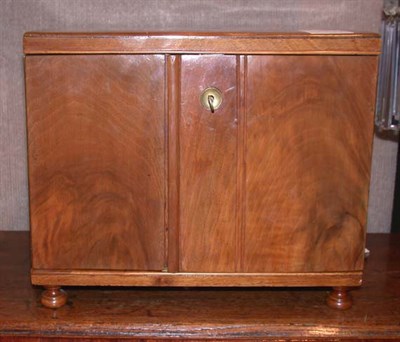 Lot 3286 - Chinese Export Mahogany Traveling Box Height...