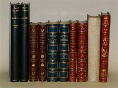 Lot 1404 - [BINDINGS] CARMAN, BLISS. Poems. 2 vols. 4to,...