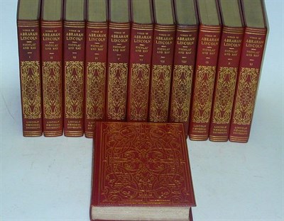 Lot 1401 - [BINDINGS] LINCOLN, ABRAHAM Complete Works...
