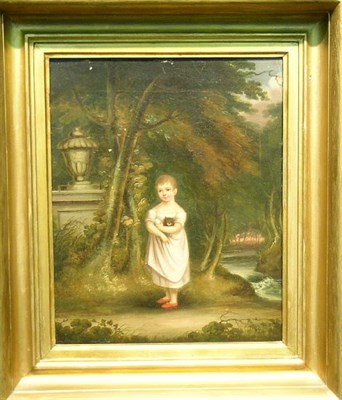 Lot 1042 - British School 19th Century YOUNG GIRL WITH...