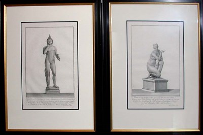 Lot 1105 - Francesco Piranesi [ANTIQUE STATUE STUDIES]...