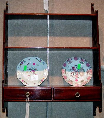 Lot 618 - Georgian Style Mahogany Three-Tier Hanging...