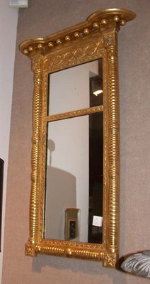 Lot 239 - American Classical Style Gilt-Wood Mirror...