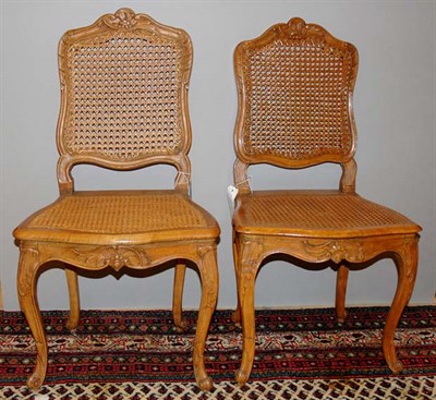 Lot 1183 - Assembled Set of Eight Provincial Louis XV...