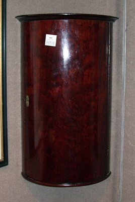 Lot 602 - George III Mahogany Hanging Corner Cabinet...