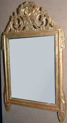 Lot 3310 - Louis XV Style Gilt-Wood Mirror Height 36...
