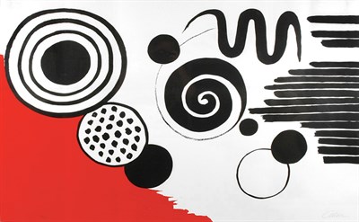 Lot 2158 - Alexander Calder [COMPOSITION] Color...