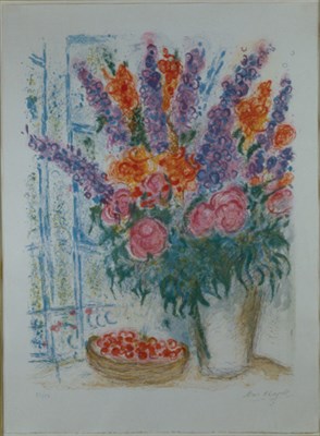Lot 2174 - Marc Chagall THE LARGE BOUQUET (M. 384) Color...