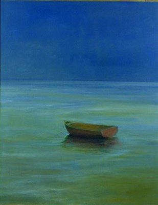 Lot 340 - Anne Packard b.1933 RED DORY Signed and dated...
