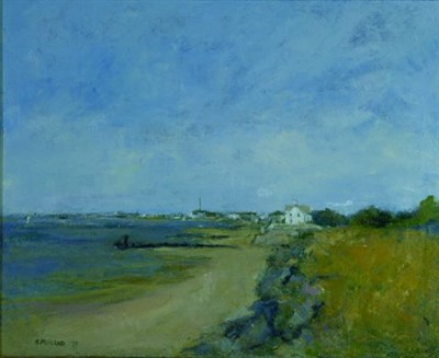 Lot 341 - Anne Packard b.1933 PROVINCETOWN VIEW Signed...