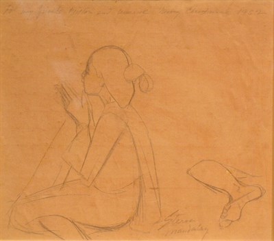 Lot 3021 - Maurice Sterne American, 1878-1957 SEATED...