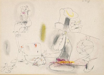 Lot 62 - Arshile Gorky American, 1904-1948 DREAM Signed...