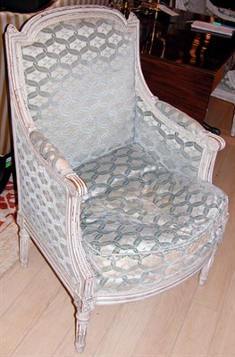 Lot 665 - Pair of Louis XVI Style Upholstered and...