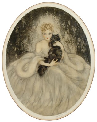 Lot 2209 - Louis Icart SWEET MYSTERY (H./C./I. 447)...