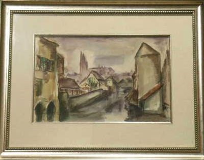Lot 22 - Achille Emile Othon Freisz French, 1879-1949...