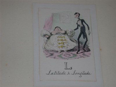 Lot 2046 - CRUIKSHANK, GEORGE Comic Alphabet 24...