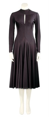 Lot 131 - Kleibacker Black Qiana Jersey Cocktail Dress...