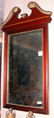 Lot 250 - Georgian Style Parcel Gilt Mahogany Mirror...