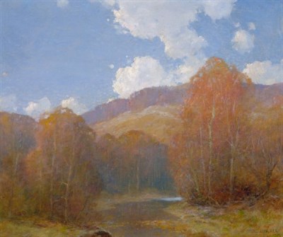 Lot 277 - Ernest Albert 1857-1946 OCTOBER AFTERNOON...