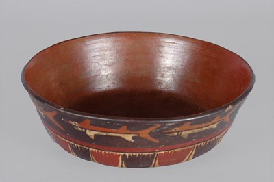 Lot 1332 - Nazca Polychrome Pottery Bowl Circa AD 200-400...