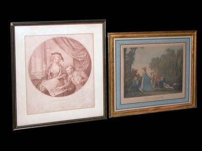 Lot 114 - After J. Miller SHYLOCK & PORTIA Stipple...