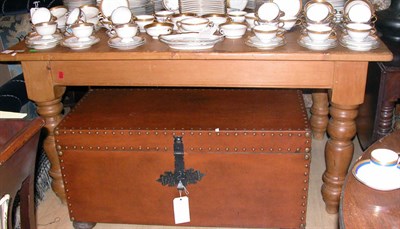Lot 211 - Provincial Pine Table Height 30 inches, width...